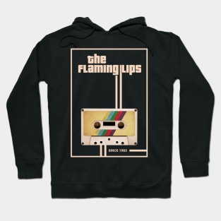 The Flaming Lips Music Retro Cassette Tape Hoodie